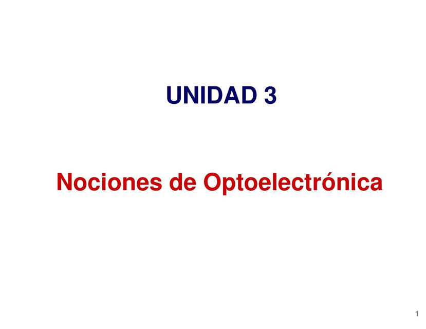 Optoelectronica El Rincón de la Ingeniería uDocz