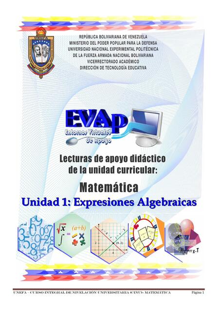 Guía de matemáticas