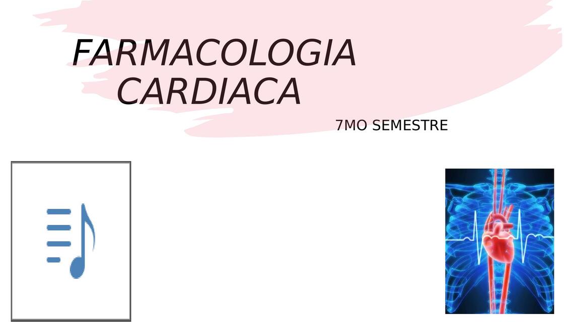 Farmacología cardíaca 