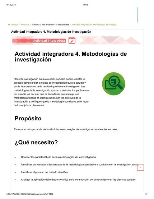 AI4 Metodología de la investigación