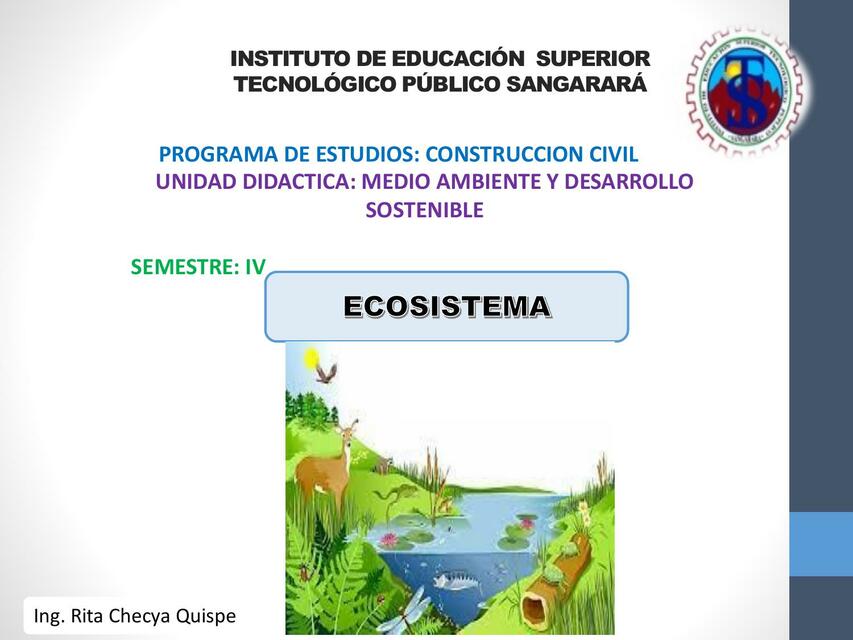 Sesión N02 MED - Ecosistema