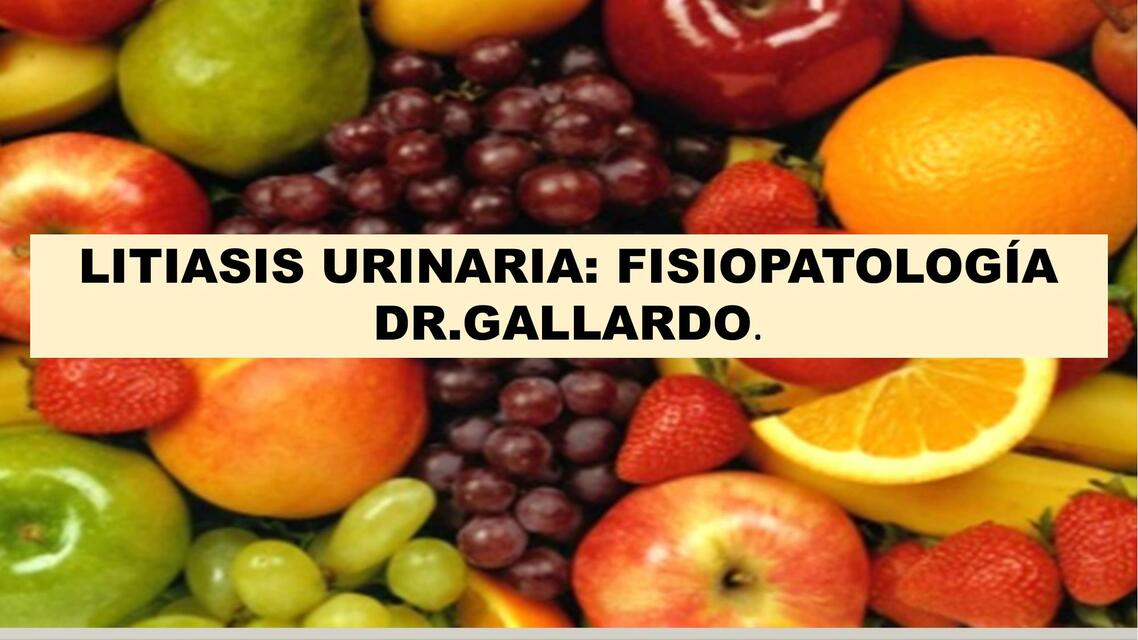 5 Litiasis Urinaria