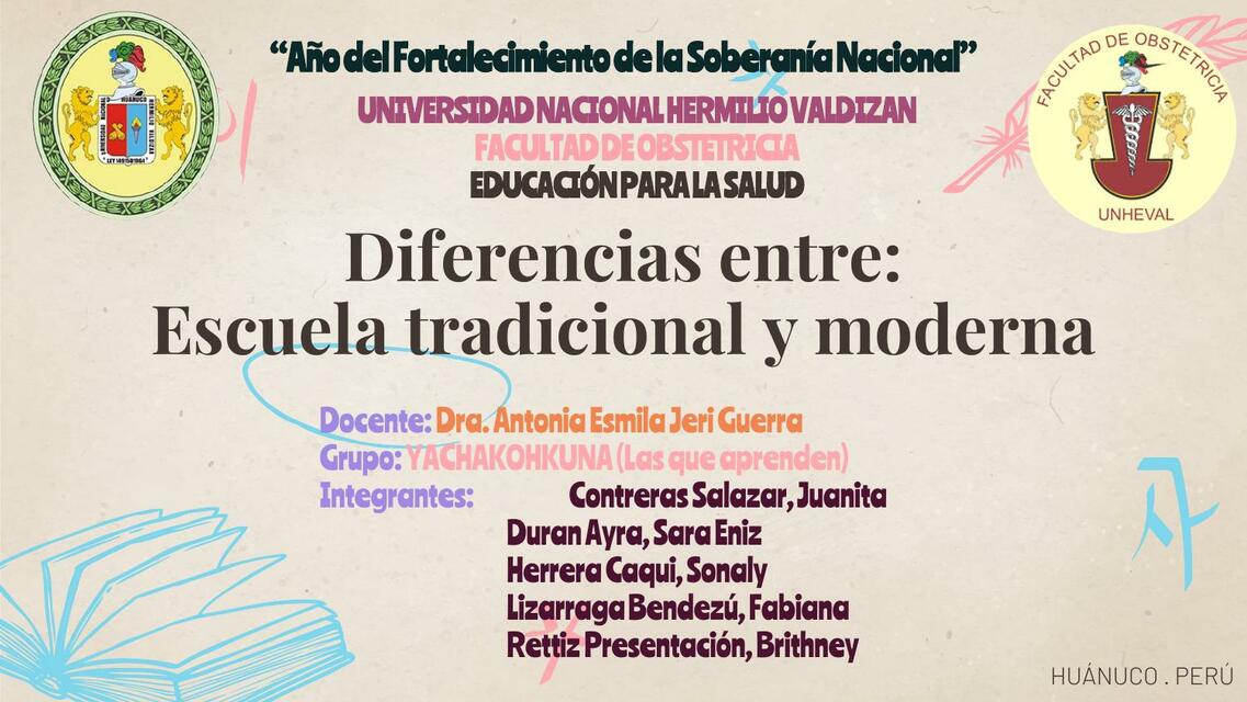 Escuela Tradicional y Moderna 