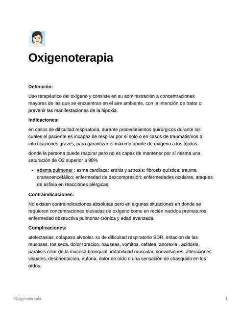 Oxigenoterapia