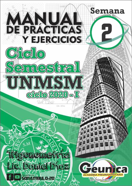 UNMSM manual de ejercicios Semana 2