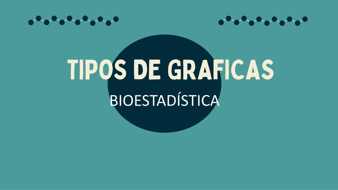 Tipos de Gráficas- Bioestadística 