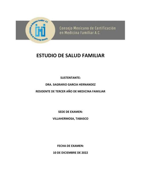 Estudio de Salud Familiar 