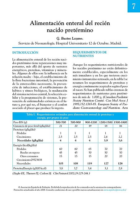 ALIMENTACION ENTERAL EN EL RNPT