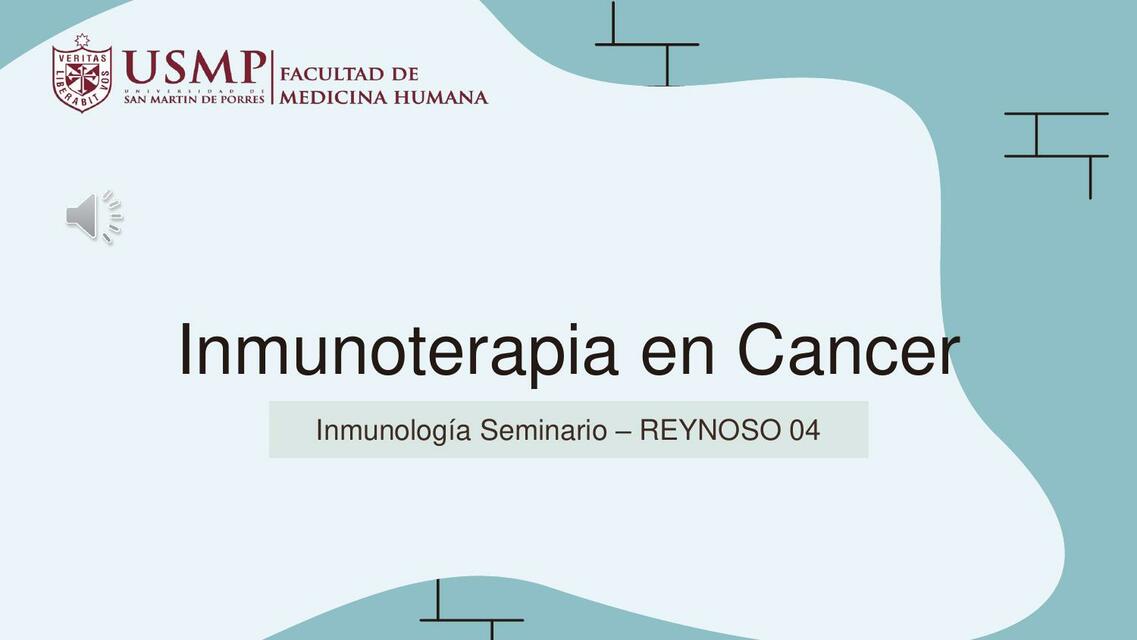 Inmunoterapia en cáncer