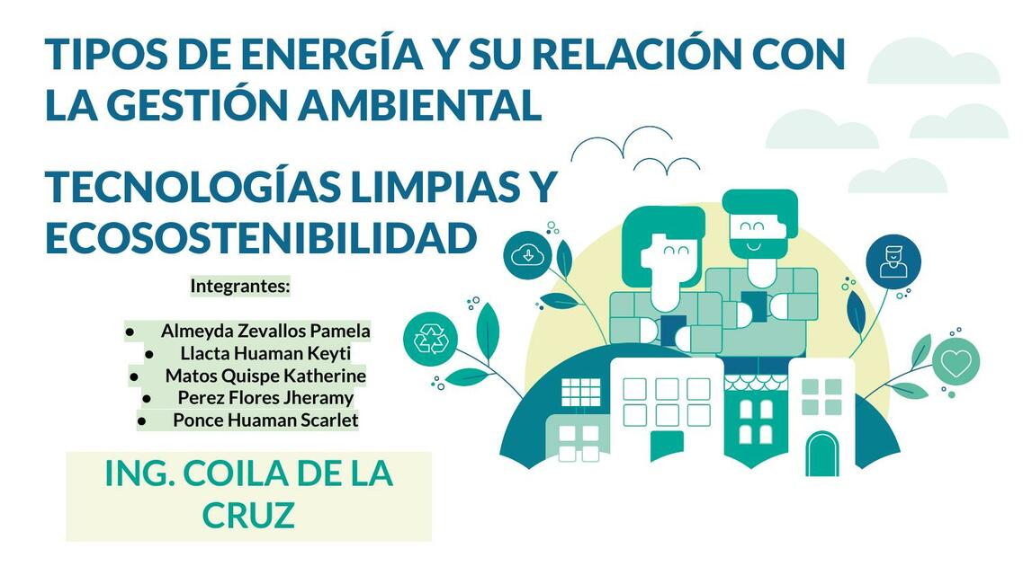 Tipos de energía y su relación con la gestión ambiental