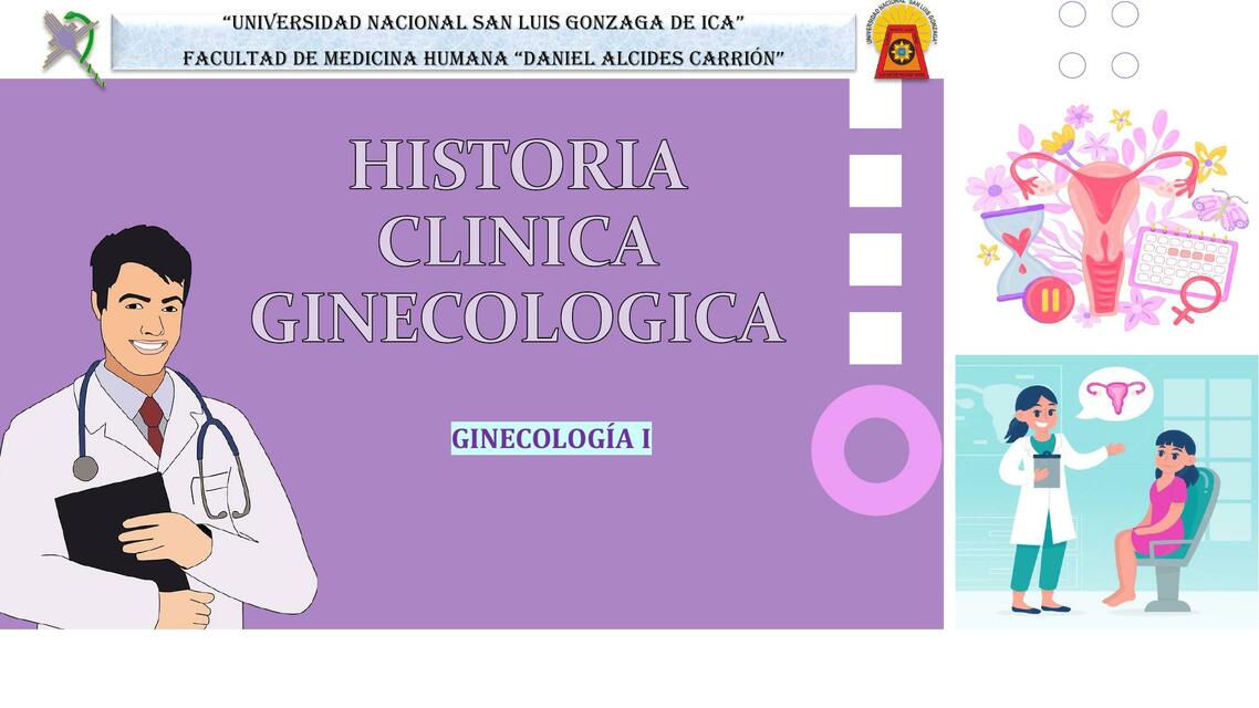 Historia Clínica Ginecológica 