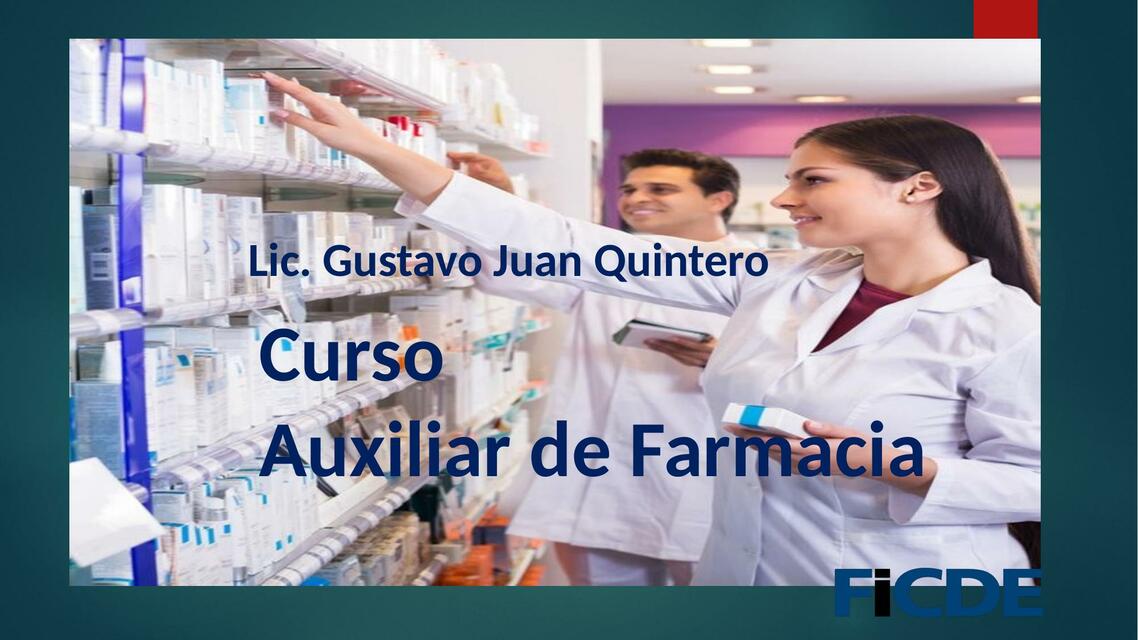 Introducción a la farmacia a al química y biología