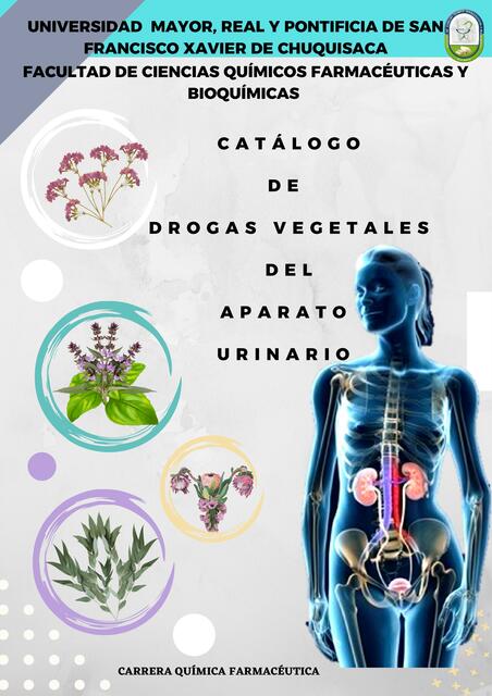 Catálogo de  Drogas Vegetales del  Aparato   Urinario  Farmacognosia  - FARLU