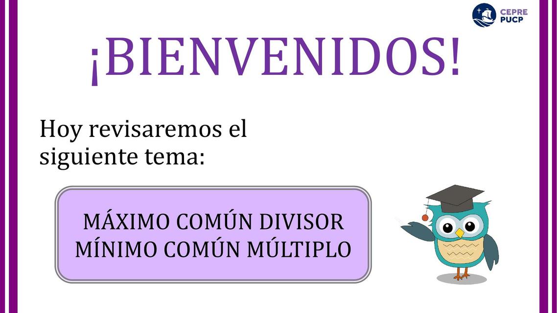 Máximo común divisor y mínimo común múltiplo | Angela leiva | uDocz