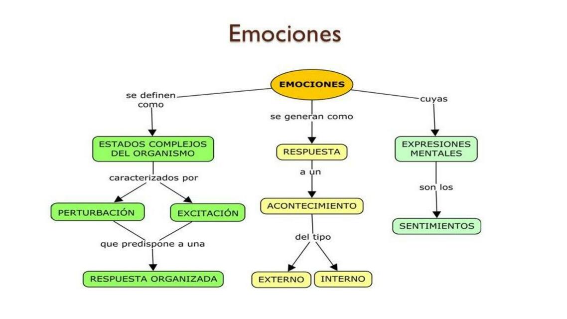 Mapa Conceptual De Las Emociones 2 | Mapasytemas10 | UDocz