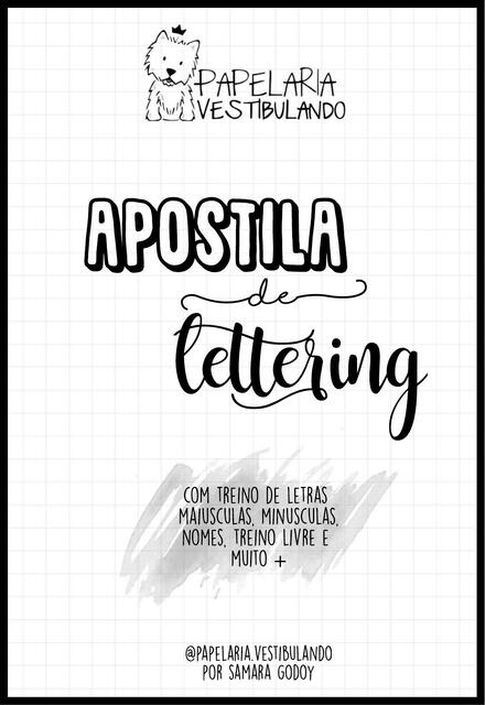 Apostilla de Lettering 