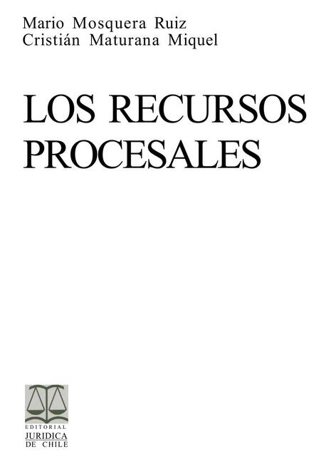 Recursos Procesales