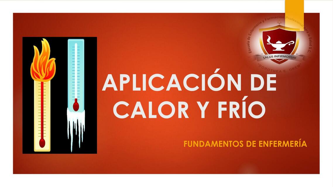 Aplicación de calor y frío Pepe Velásquez uDocz Aplicación de calor y frío Pepe Velásquez uDocz