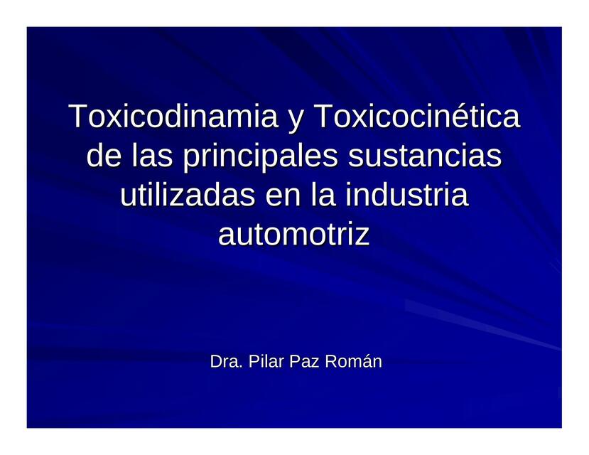 Toxicología Forense Victoria I Udocz