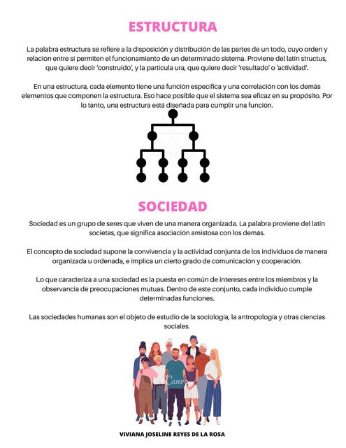 Estructura, sociedad y economía