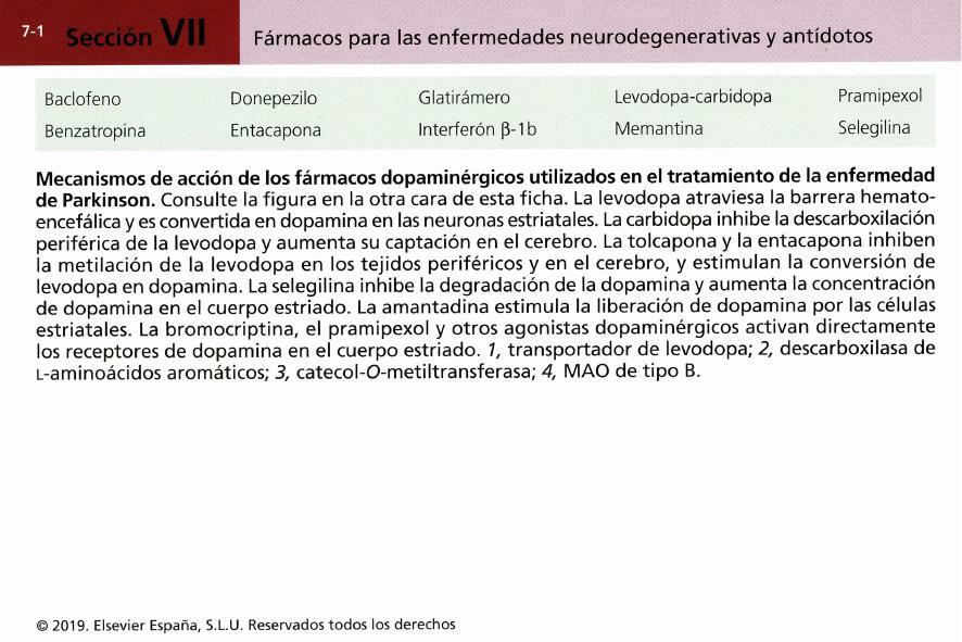 Farmacología Básica - Flashcards Capítulo 07