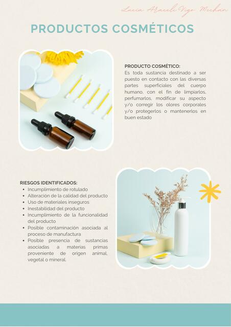 Productos Cosméticos 