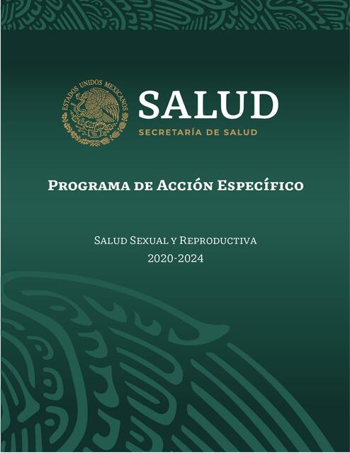 Programa De Acción Específica Salud Sexual Y Reproductiva Espm