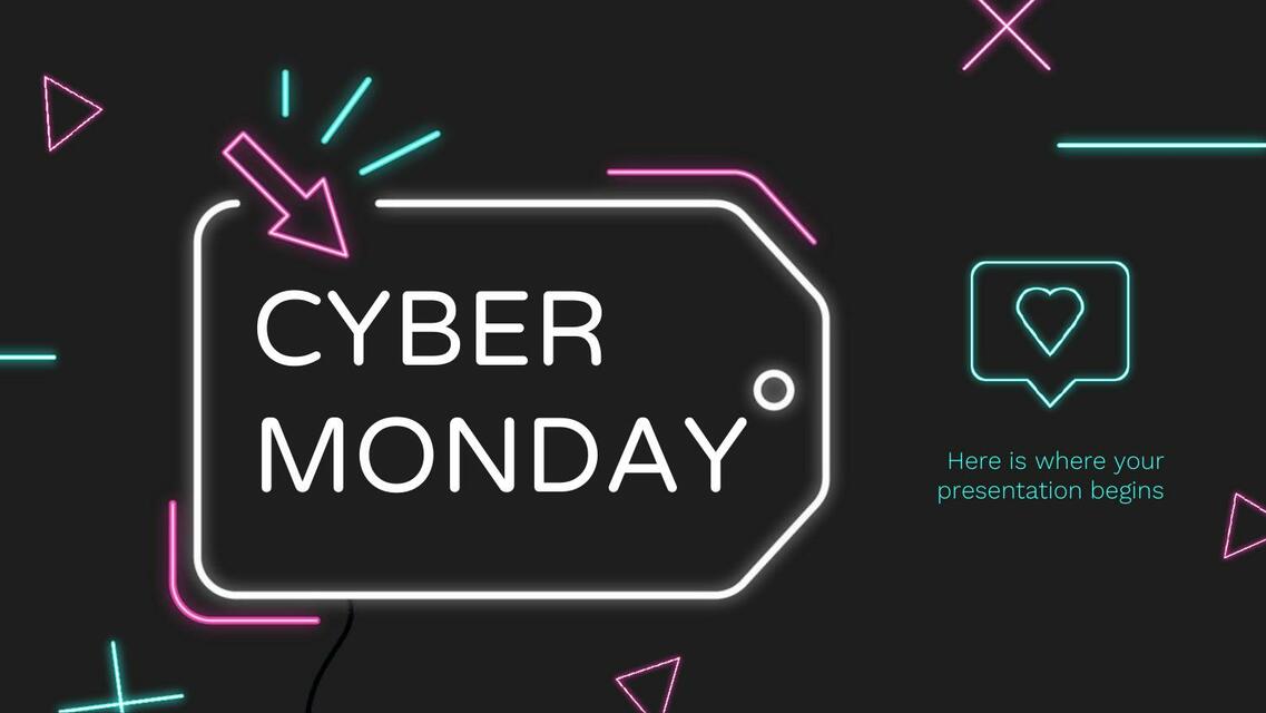 Neon Cyber Monday 