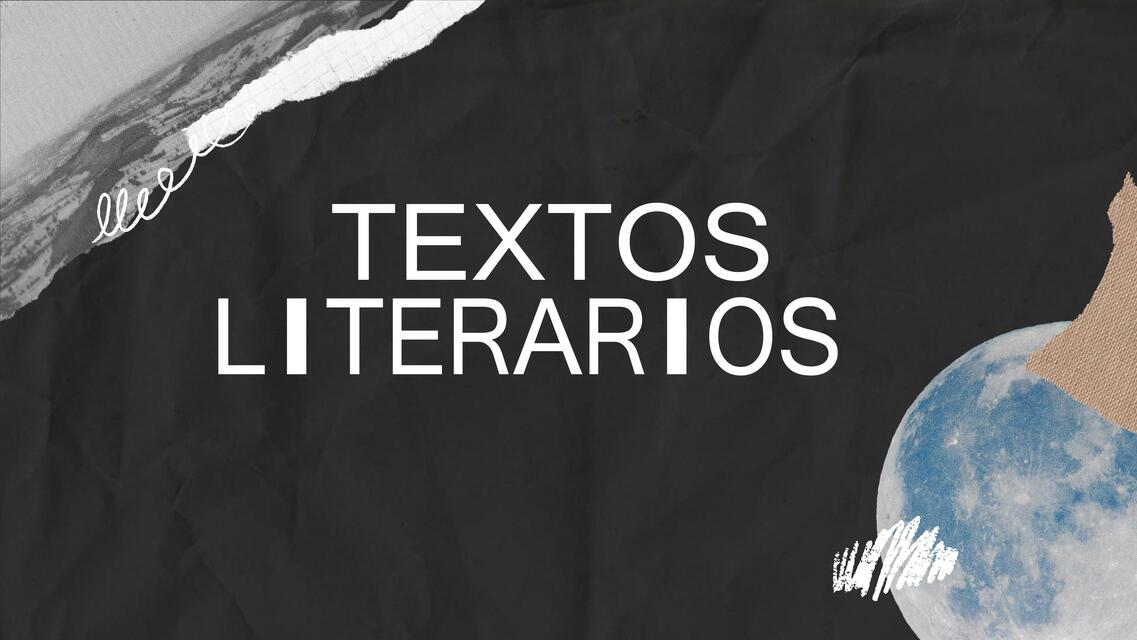 Generos literarios