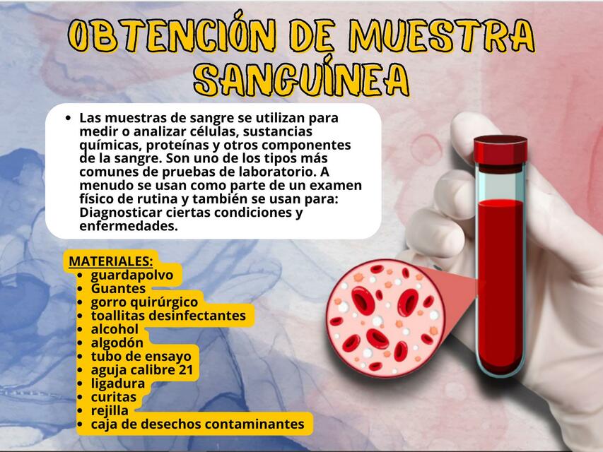 Muestra sanguinea