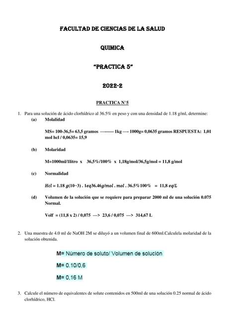 Química practica 5