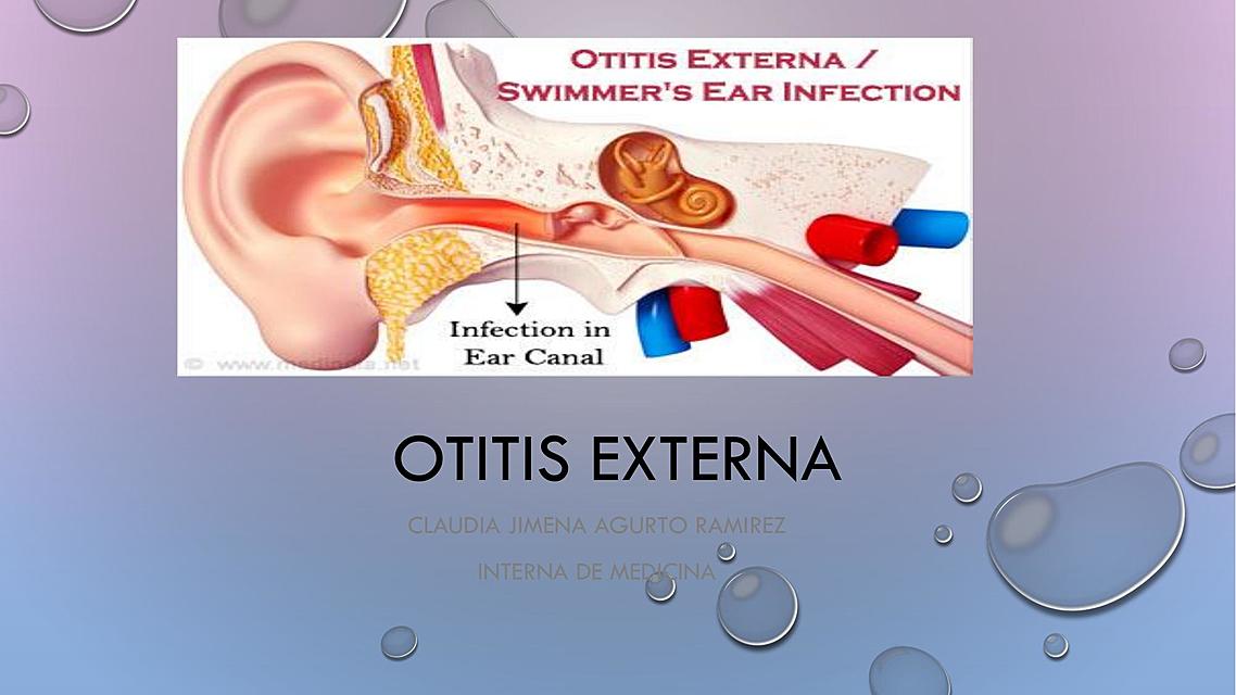 Otitis externa REVISION