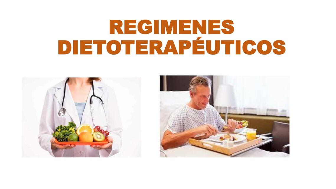 Regímenes Dietoterapéuticos 