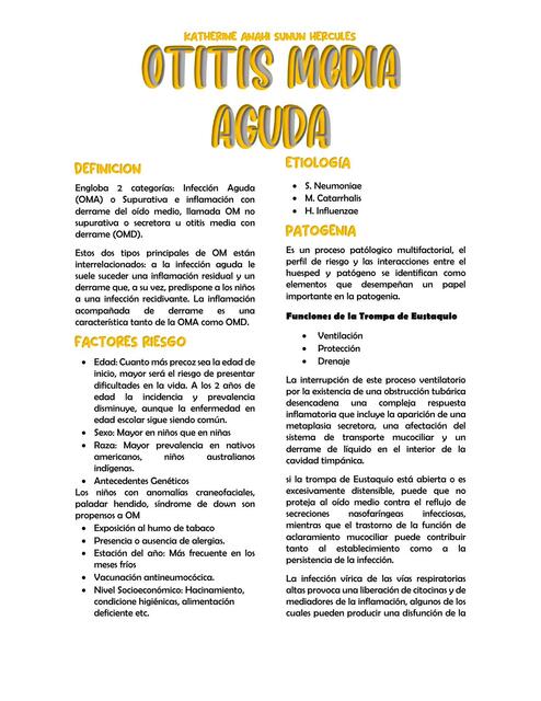 Otitis media aguda