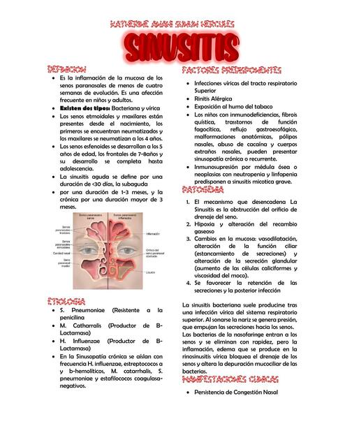 Sinusitis