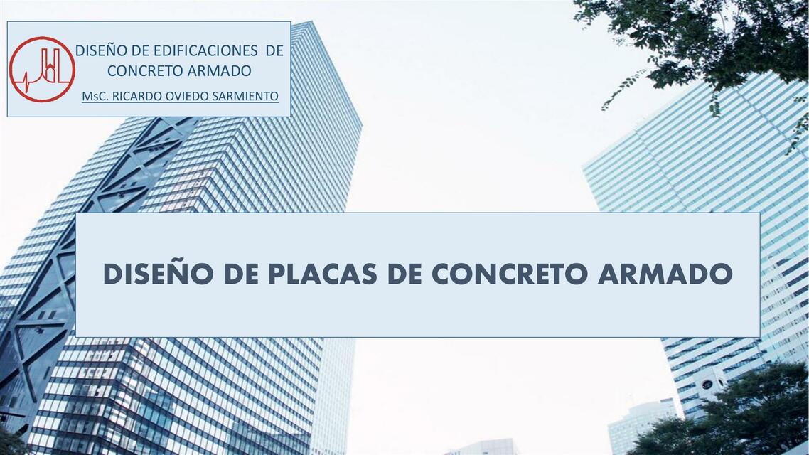 Diseño de Placas de Concreto Armado 