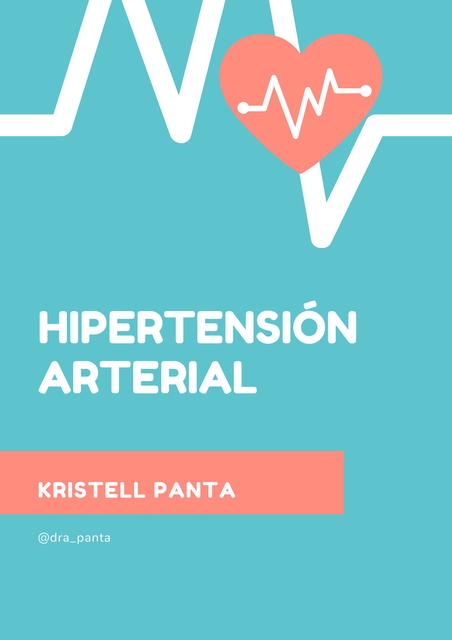 HIPERTENSIÓN ARTERIAL DRA PANTA