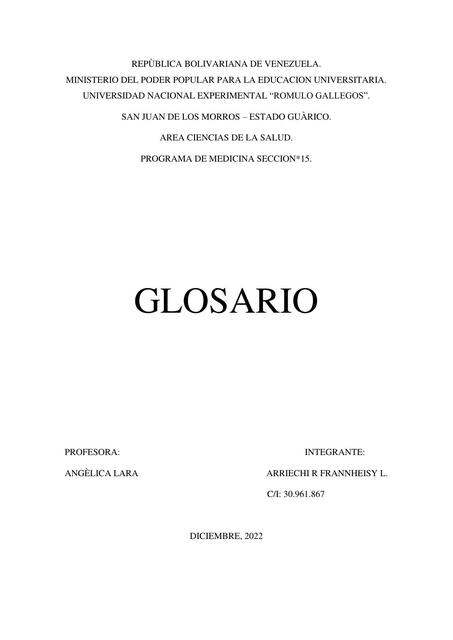 Glosario de antropología