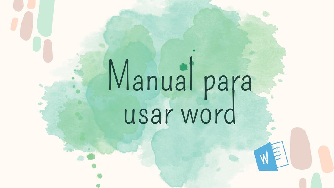 Manual de Word