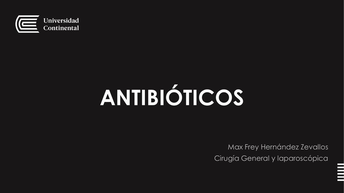 Antibióticos