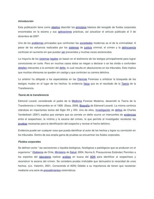 Pruebas Del Laboratorio Forense Forensic Notes Udocz