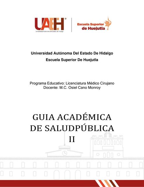 Guía Académica de Salud Pública 