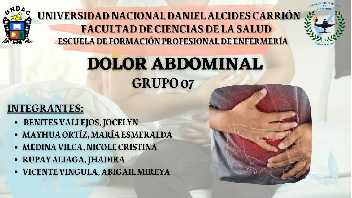 Dolor Abdominal 