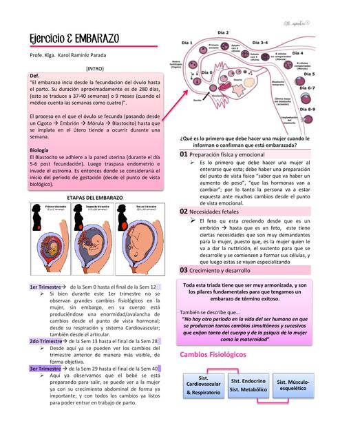 Ejercicio Embarazo 