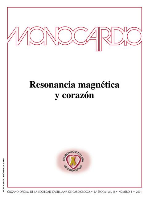 Resonancia Magnética y Corazón