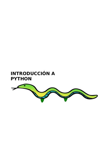 Introducción a Python