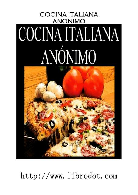 Cocina Italiana 