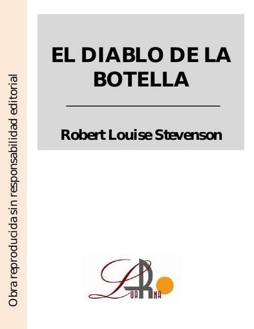 Libros de Misterio.  El Diablo de la Botella