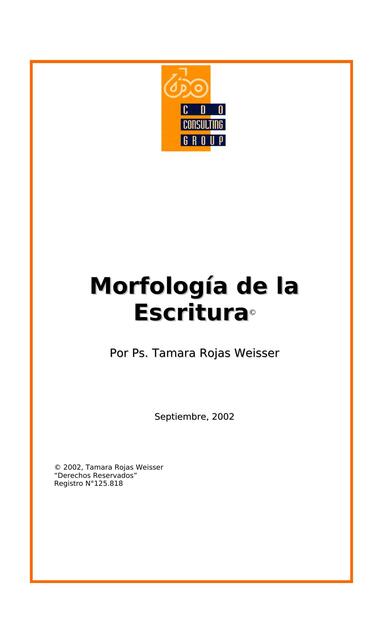 Morfología De La Escritura Forensic Notes Udocz