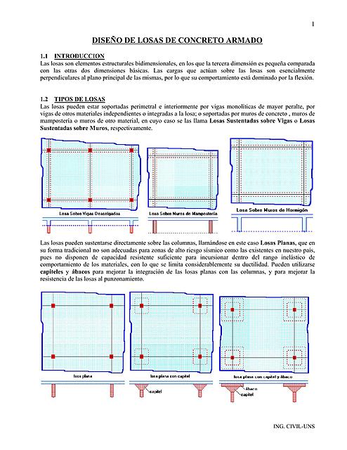 Manual de Diseño deLosas de concreto armado